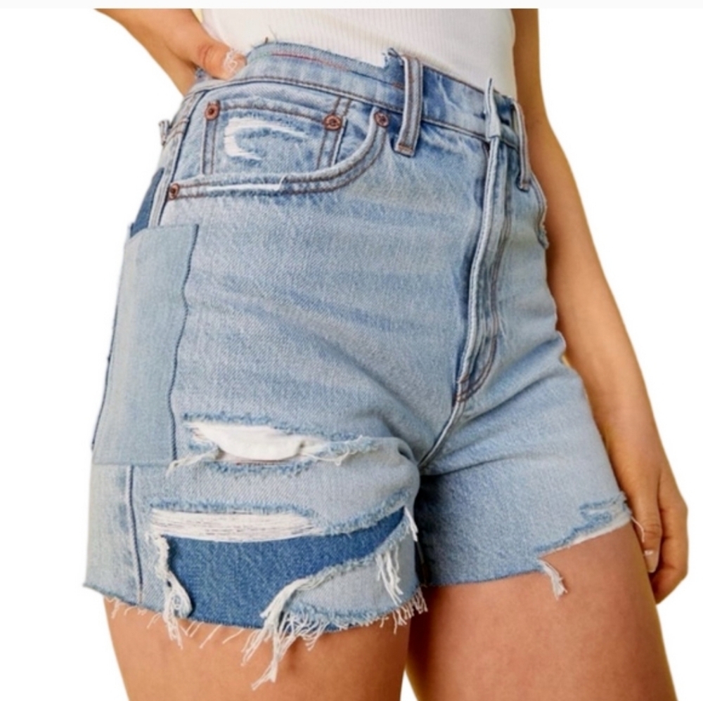 American Eagle Highest Rise 90's Boyfriend Shorts Pride